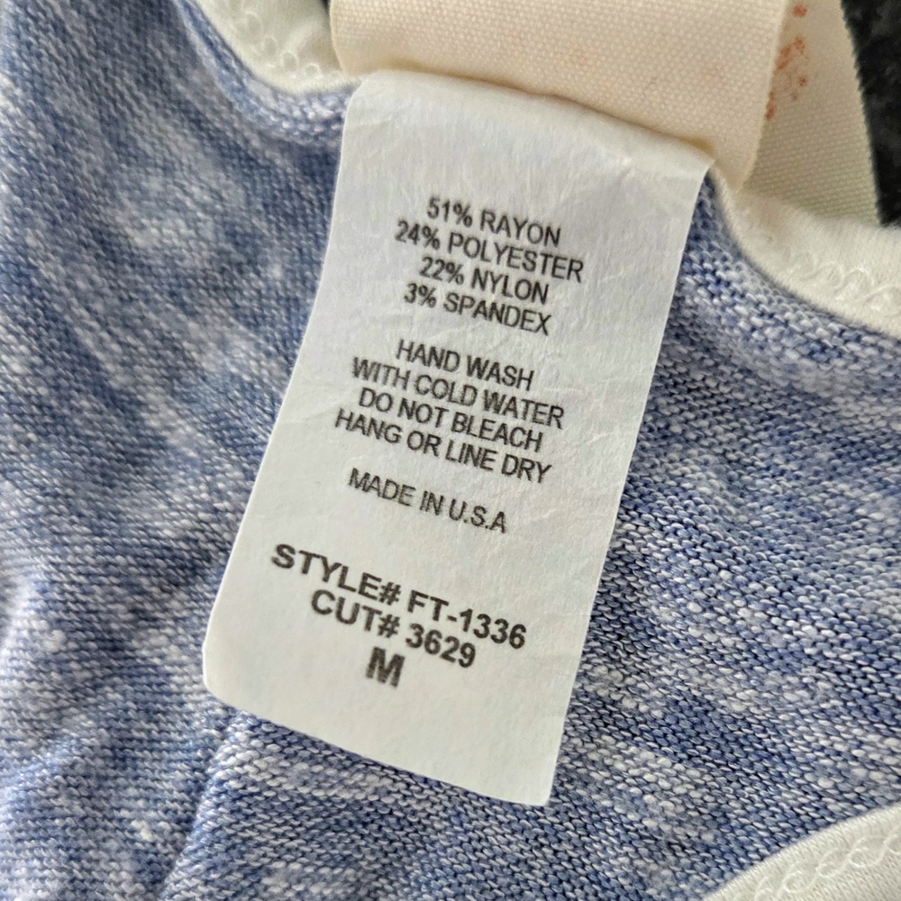 Freeloader Blue Racerback Tank Top - Picture 3 of 6